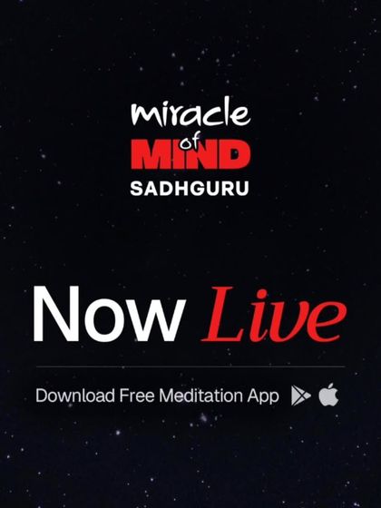 A simple and direct announcement that the Miracle of Mind app is "Now Live." This marks the moment this powerful, free meditation tool became available to everyone on their smartphones.
