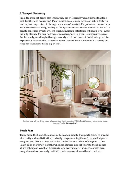 This spread from our Design Pataki feature describes the home as a tranquil sanctuary, where a decision to prioritize expansive spaces resulted in a harmonious blend of luxury and comfort.