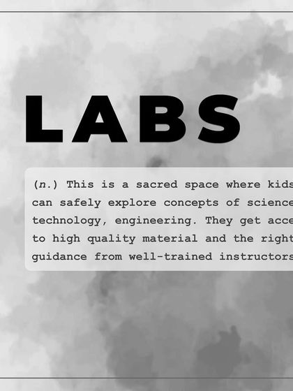 This defines our core belief about the learning environment. Our labs are designed as safe, sacred spaces for exploration, equipped with high-quality materials and guided by well-trained instructors who foster curiosity in science and technology.