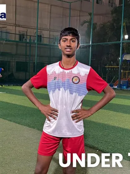 Rishon Talkar, one of our U15 players selected to compete in the prestigious WIFA Maharashtra State League.