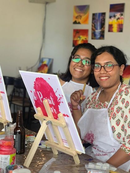 Paint Bar - Private Paint Parties The Paint Bar Vibe: At Our Studio & On The Go photo 20