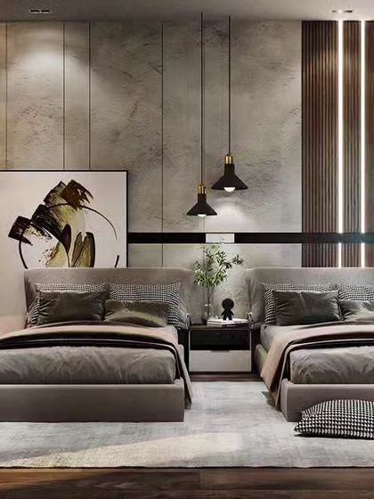 Home Interior - Bedroom & Wardrobe Design Modern Master Bedrooms photo 8