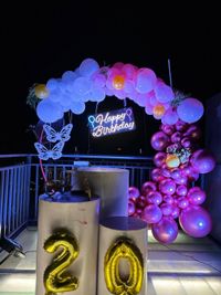 Terrace Party Setups