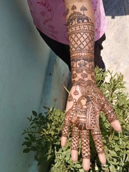 Chandu - Bridal Mehendi Custom Bridal Portraits photo 19