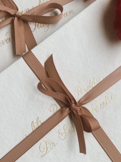 Quill on Paper - Bespoke Calligraphy & Design Wedding Invitations & Stationery photo 51