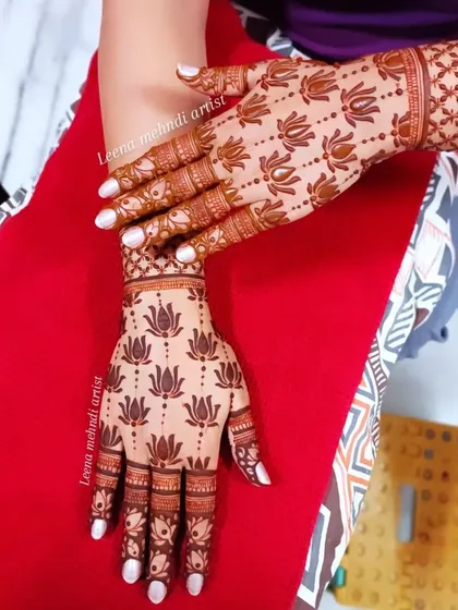 Another view of the dual-pattern design, showing how the two distinct styles can complement each other.