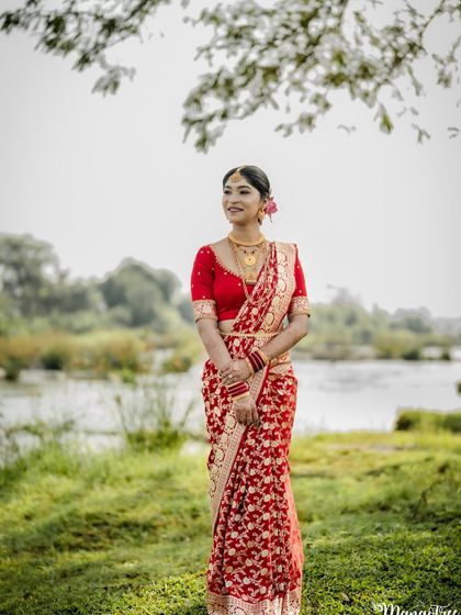 Makeover by Pragna Gangadhar - Bridal Makeup & Hair Styling Signature Coorgi Brides photo 31