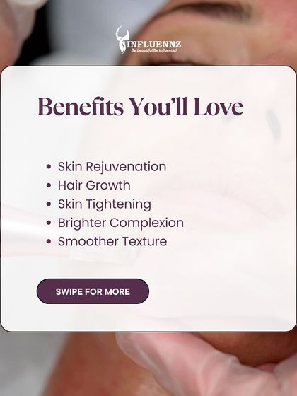 The benefits of Exosome therapy are extensive. For hair, it is a powerful tool for stimulating new growth. It also offers skin rejuvenation, tightening, and a brighter complexion.