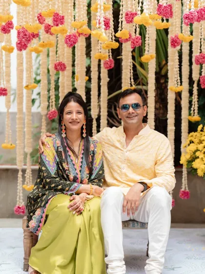 Crimson and Cherry - Full-Service Wedding Planning & Execution Joyful Haldi Ceremonies photo 7