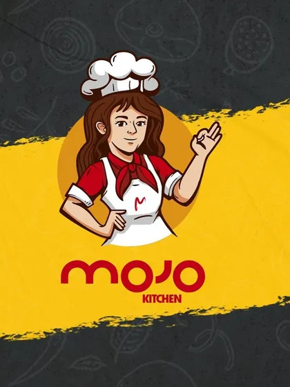 The official Mojo Kitchen brand mark. It represents my commitment to quality and the authentic taste of home.