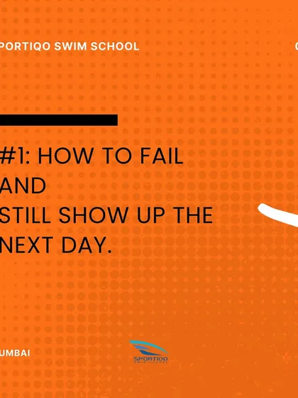 Life lesson number one from swimming: How to fail and still show up the next day. It teaches resilience in a way few other activities can.