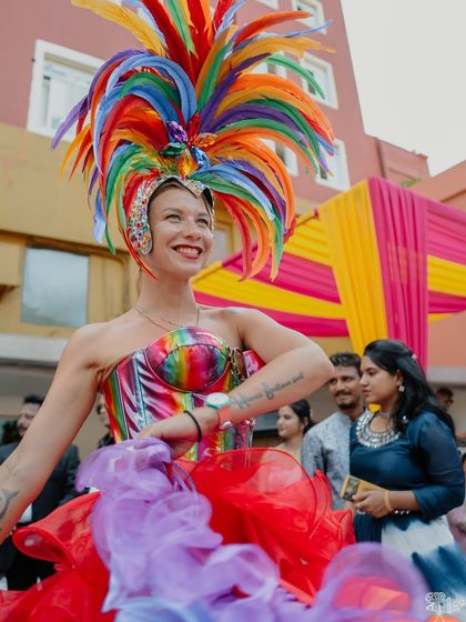 Fun-filled Haldi & Pre-Wedding Carnivals photo 21