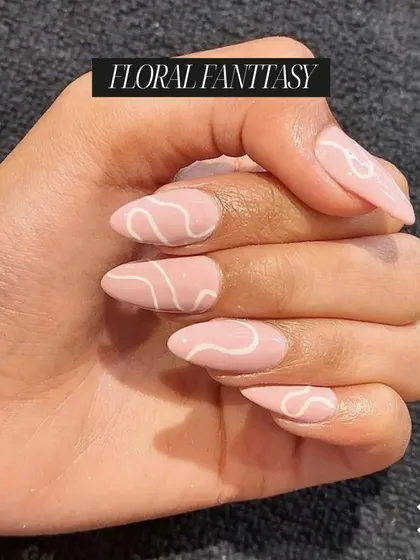 Another look at the "Floral Fantasy" design, highlighting its clean lines and elegant simplicity.