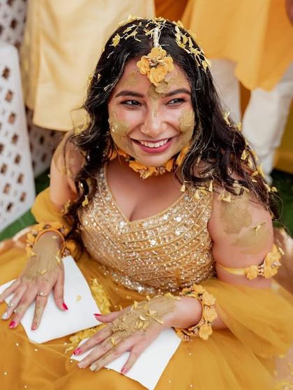 Flinters Management - Full Wedding Planning Vibrant Haldi & Mehendi Ceremonies photo 28
