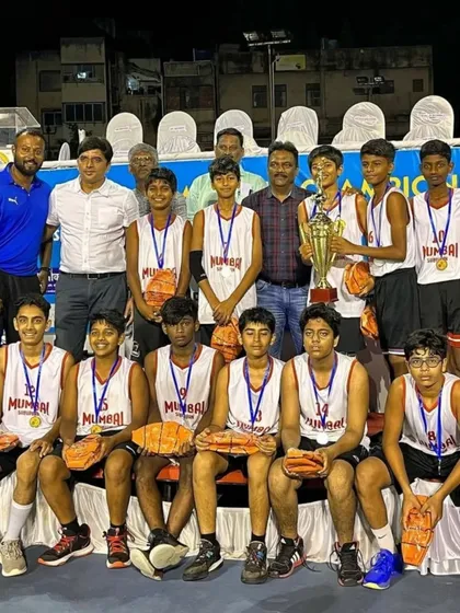 Celebrating one of our players who was selected to represent the Mumbai Suburban U-13 Boys team, which secured a runner-up position at the state championship.