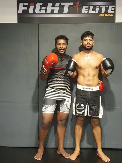 Courage is the first quality of a warrior. Here are two of our fighters after giving their all in the cage, showcasing the heart and sacrifice that defines a true martial artist, win or lose.