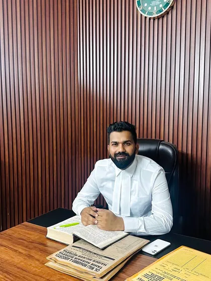 As a criminal defense advocate, my work begins here at my desk. This is where I analyze case files, FIRs, and evidence to build a strong defense strategy for my clients in the Gurugram courts and beyond.