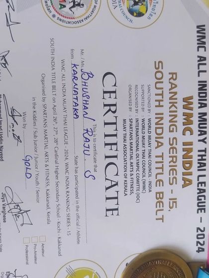 Bengaluru MMA - Competitive Fighter Program Champions in the Making: Our Victories photo 35