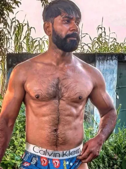 The habit of hard work shows. A shot of my physique, proving that consistency pays off.