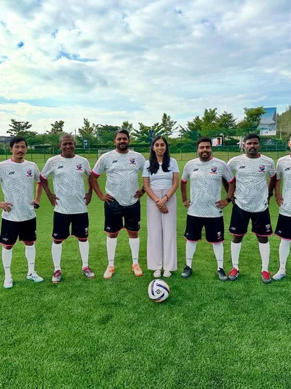 Meet the mentors. Our dedicated team of coaches, including our director, standing together. These are the experts who guide, train, and inspire our players every single day.