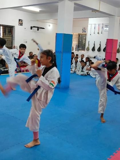 CTA Taekwondo & Fitness Clubs - Taekwondo for Kids & Teenagers Dynamic Kicking & Sparring Drills photo 50