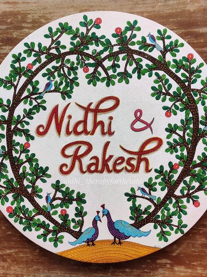 Nidhi - Hand-Painted Home Decor & Accents Custom Nameplates & Event Signage photo 12