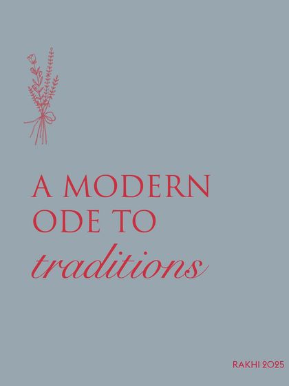 "A Modern Ode to Traditions." This is the philosophy behind our Rakhi 2025 collection, where we blend timeless flavours with contemporary patisserie style.