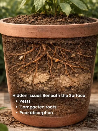 Many plant issues are hidden beneath the surface. Our experts diagnose problems like pests, compacted roots, and poor nutrient absorption that are not visible at first glance.