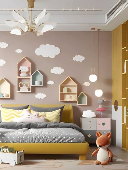 Dreaming in Colors & Textures - Modular Interiors & Room Renovation Imaginative Kids' & Teen Rooms photo 20