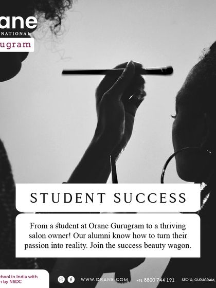 This image represents the success stories of my alumni. Many have gone from being students in my classroom to thriving salon owners, turning their passion into a profession.