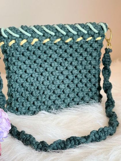 Shifa - Handmade Macrame Bags Sling & Crossbody Bags photo 12