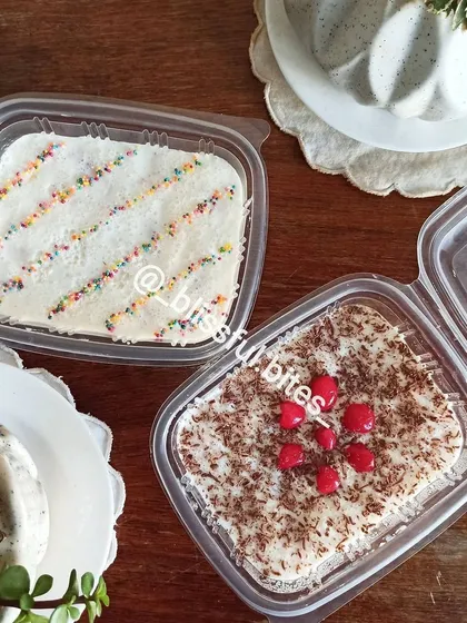 Two varieties of my creamy Mixed Fruit Soufflé, showcasing different toppings. This light and airy dessert is a refreshing end to any meal.