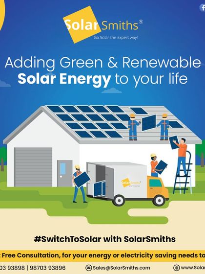 I am adding green and renewable solar energy to your life. My team provides a full-service installation experience, from delivery to final setup.