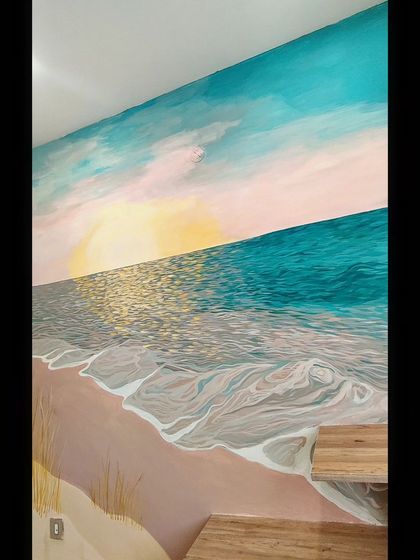 Reshma Shetty - Custom Wall Murals Dreamy Seascapes & Sunsets photo 4