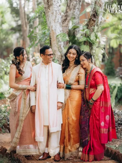 A wedding is about two families becoming one. I cherish capturing these warm, unposed family portraits that show the love and support surrounding you on your special day.