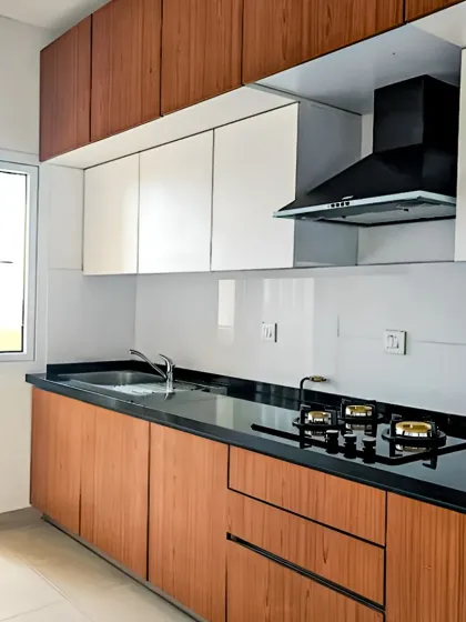 Modular Kitchen - Modular Kitchen Design & Installation Warm & Natural Wood Finishes photo 4