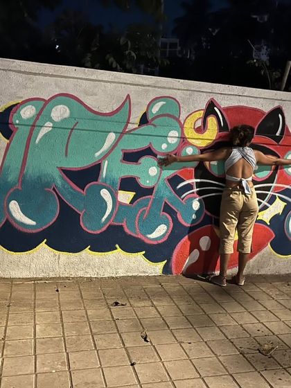 Vritti Kotian - Custom Murals & Wall Art Street Art & Graffiti by Vrek13 photo 12