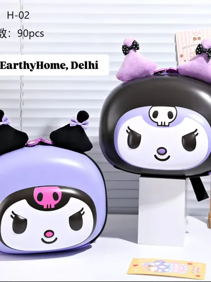 These Kuromi-themed picnic bags are one of my most viral products for a reason. They have a durable hard-shell exterior and are super stylish, making them a fantastic gift for kids who love trendy characters.