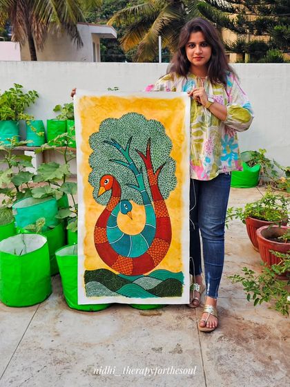 Nidhi - Custom & Fine Art Paintings Traditional Indian Folk Art photo 12