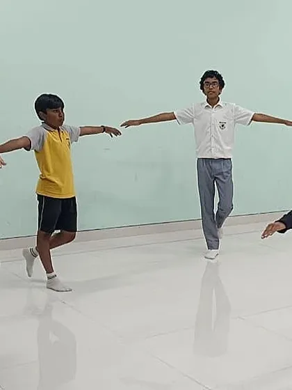 Balance is key in shooting and in life. Students at Greenwoods High participate in physical conditioning exercises designed to improve core strength and stability, which directly translates to a steadier aim on the range.