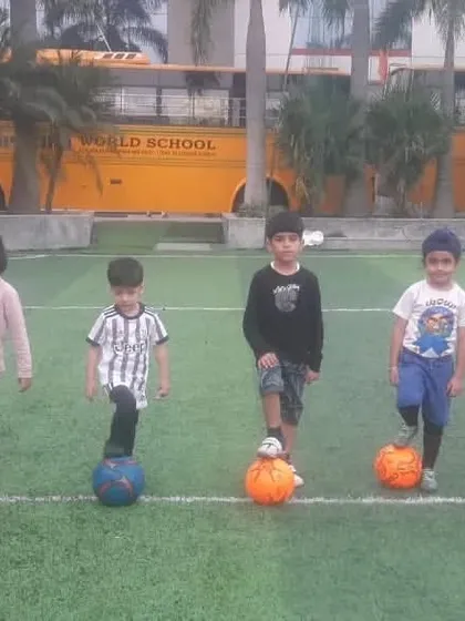 Building the next generation. Our morning academy batch for the youngest players, learning the basics of football. I make sure they build a strong foundation and discipline from their very first day on the field.