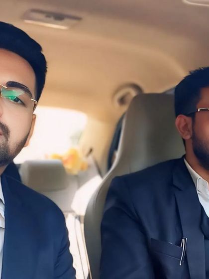 With a friend in the car. Real friends are the ones you can count on, no matter what.