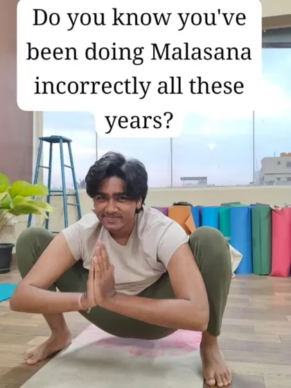 "Do you know you've been doing Malasana incorrectly all these years?" This is a question I ask often. Practicing yoga correctly is more important than just practicing, and I give personal attention to fix these common alignment issues.