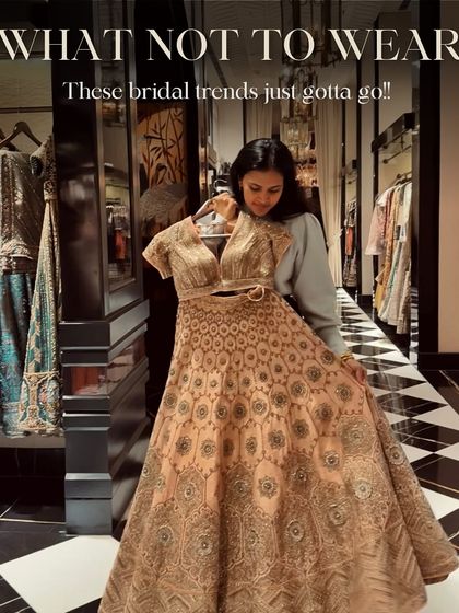 Hot take alert. I'm sharing some bridal trends that I think need to go. Remember, my job is to give you honest advice to ensure you look and feel your absolute best.