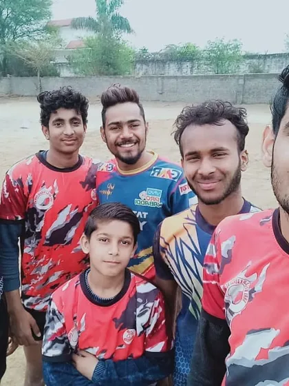 A happy selfie with some of our youngest and most enthusiastic players.