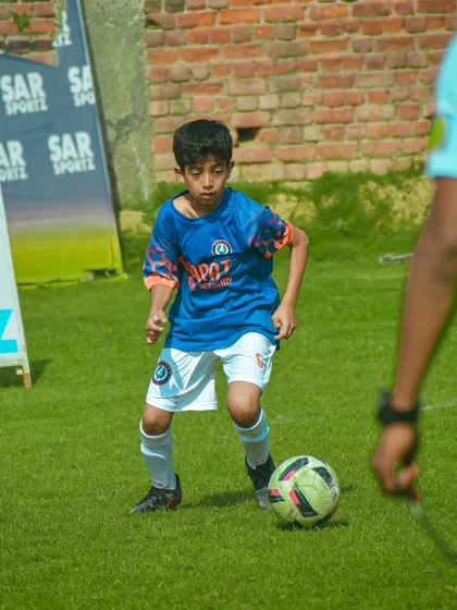 Kabir Gupta, a rising star in our defense. After five years of trusting the process, his leadership and decision making skills are an asset to our Under 10 team.