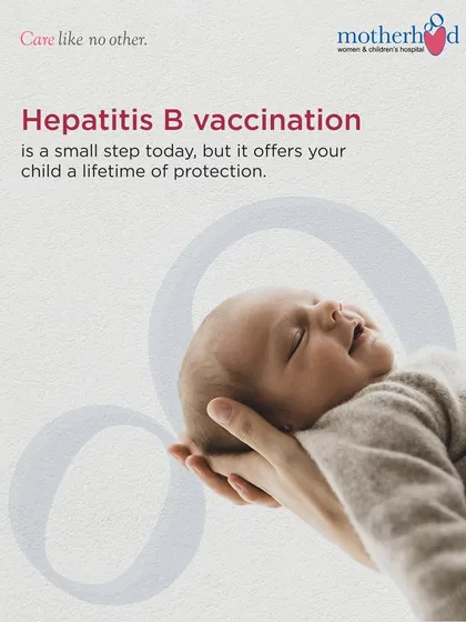 A small step today for a lifetime of protection. The Hepatitis B vaccination, given right at birth, is one of the first and most important shields you can give your child. We manage and track your baby's entire vaccination schedule, explaining the "why" behind each shot to ensure you feel confident in every decision.