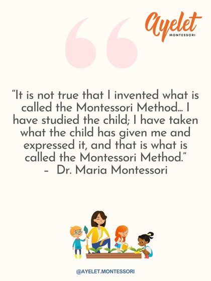 This quote from Dr. Maria Montessori is a powerful reminder of our role. The method was not invented; it was discovered by studying the child. We simply take what the child gives us and express it.