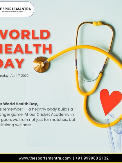 On World Health Day, we reinforce our message that a healthy body builds a stronger game. We train our athletes not just for matches, but for lifelong wellness.
