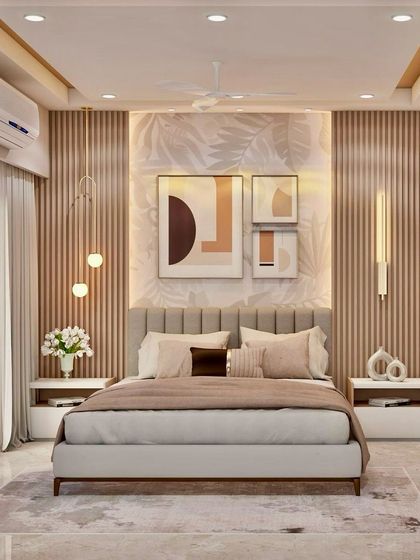 WallsToHome Interiors - Turnkey Home Interiors Serene Bedrooms & Custom Wardrobes photo 27